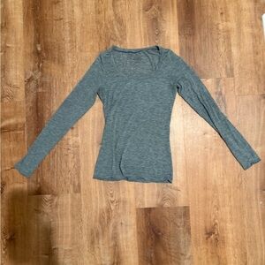 Intimissimi Heather Gray Long Sleeve Top